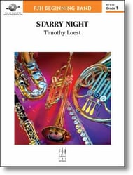Starry Night Concert Band sheet music cover Thumbnail